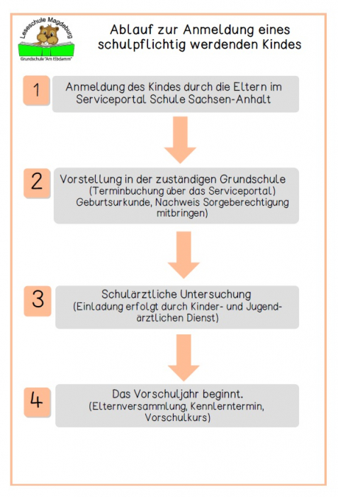 Ablauf Anmeldung